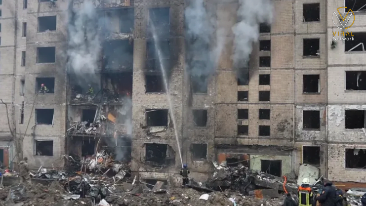 أحداث مدوية تتسبب في انقطاع الكهرباء في العاصمة الأوكرانية