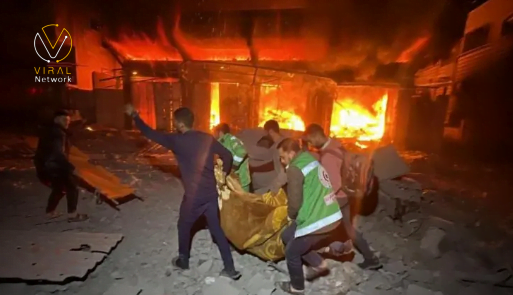 عشرات الشهداء جراء غارات جوية على مخيمات غزة