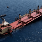 غرق سفينة الشحن روبيمار بعد هجوم الحوثيين