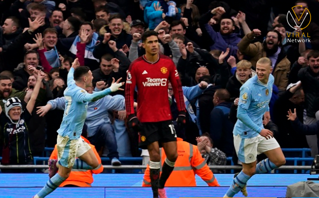 فوز مثير لمانشستر سيتي في الديربي بثلاثية على يونايتد