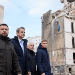 هجمات على أوديسا خلال زيارة رئيس وزراء اليونان وزيلينسكي