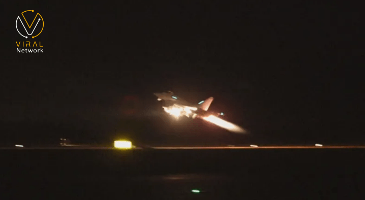 ضربات جوية أمريكية بريطانية على محافظة الحديدة