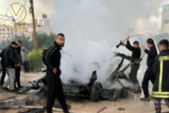 الاحتلال يستهدف 3 فلسطينيين بقصف سيارتهم في جنين