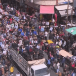 تظاهرات في الأردن تنديدًا بالهجمات الإسرائيلية وتضامنًا مع غزة