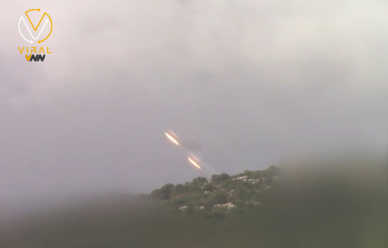 صواريخ تطلق من جنوب لبنان على المستوطنات الإسرائيلية