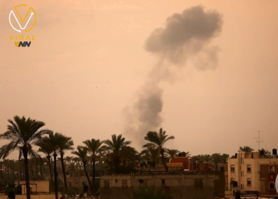 14 شهيدا في غارات على مخيم النصيرات بغزة