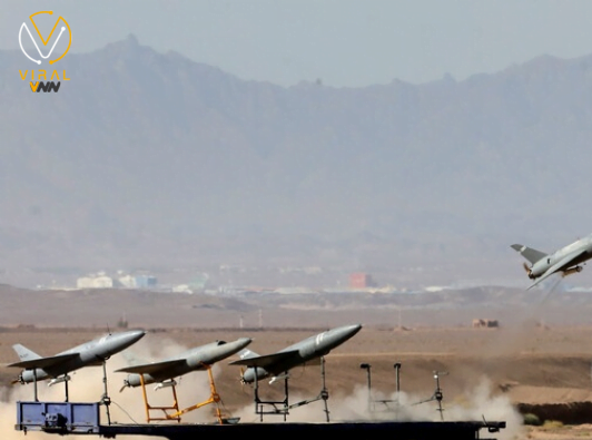 إيران تبدأ بإطلاق سلسلة مسيرات نحو إسرائيل