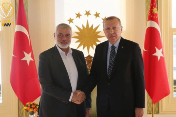 إردوغان يستقبل هنية في تركيا