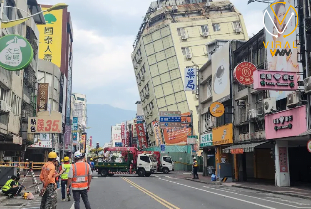 10 هزات ارتدادية تضرب تايوان بقوة