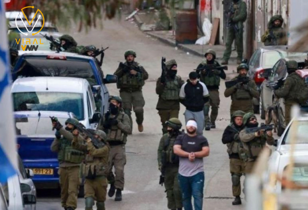 الضفة الغربية تشهد حملة اعتقالات فجر اليوم