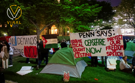 الطلاب الكنديون يشعلون شرارة الاحتجاجات لدعم القضية الفلسطينية