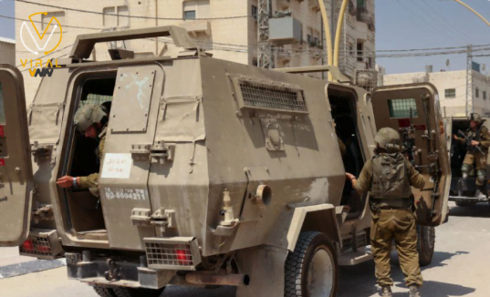 استمرار اقتحام الاحتلال لبلدة جلبون