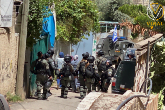 استهداف منزل الشهيد فادي جمجوم بتفجير في مخيم شعفاط