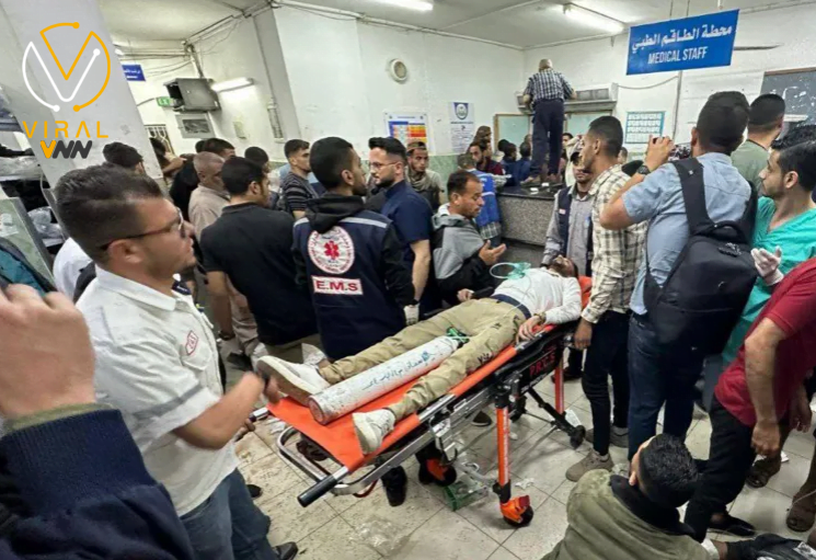 افتتاح مستشفى ميداني من قبل اللجنة الدولية للصليب الأحمر في رفح