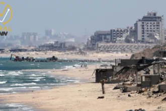 انطلاق العمل في تأهيل الممر المائي لتوصيل المساعدات إلى غزة