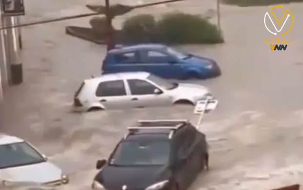 ألمانيا تشهد فيضانات تجرف الشوارع