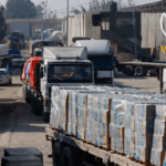 توقف توزيع المواد الغذائية في غزة