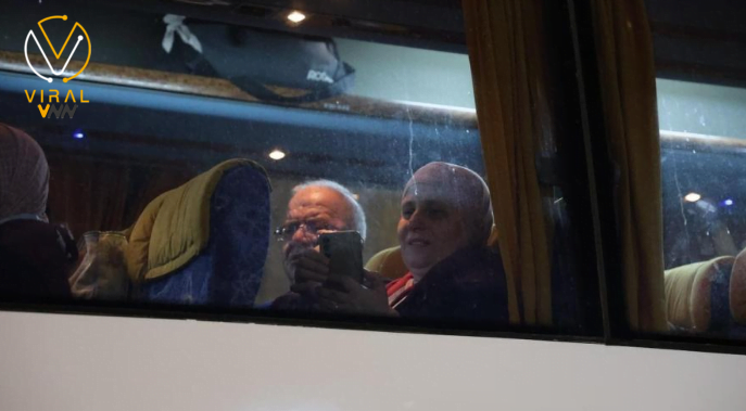 حجاج فلسطين يتوجهون إلى بيت الله الحرام