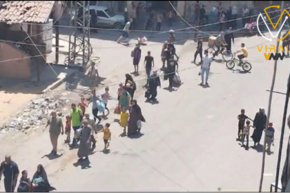 القصف يجبر آلاف السكان على مغادرة حي الشجاعية