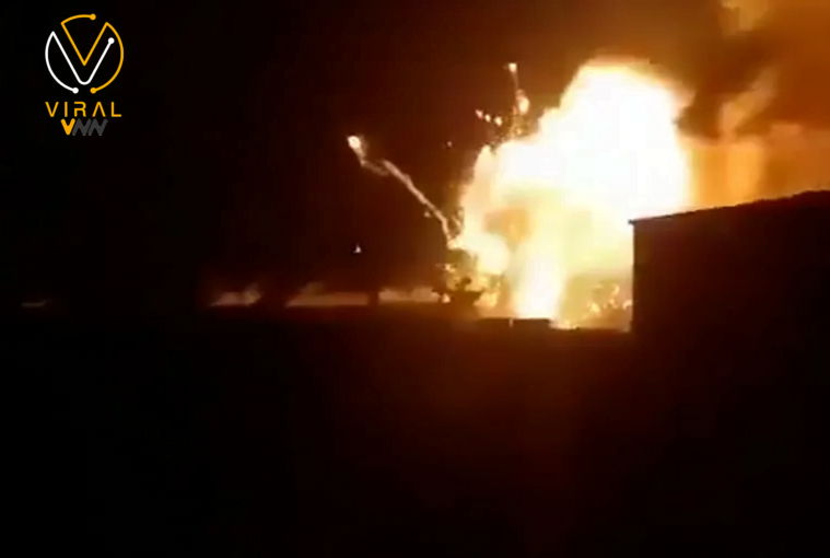 قصف جوي إسرائيلي قرب بانياس في سوريا