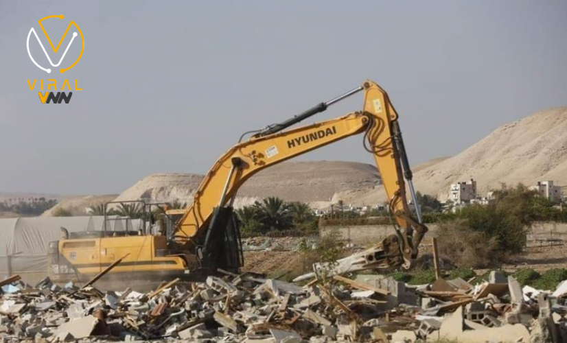 الاحتلال ينفذ عمليات هدم في قرية الديوك التحتا