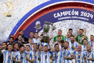 الأرجنتين تشهد ثلاثية تاريخية بقيادة ميسي