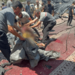 شهداء وجرحى في قصف على مصلى بمخيم الشاطئ