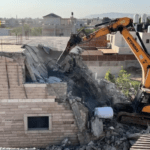 تدمير الاحتلال لأربعة فلل سياحية في أريحا