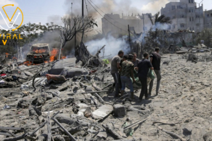 غارة جوية تسفر عن استشهاد 13 شخصاً في مخيم النصيرات