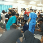 استشهاد 31 في قصف على مستشفى ميداني بمدرسة في دير البلح