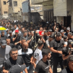 تشييع جنازة الشهيدين حشاش ومشه في نابلس