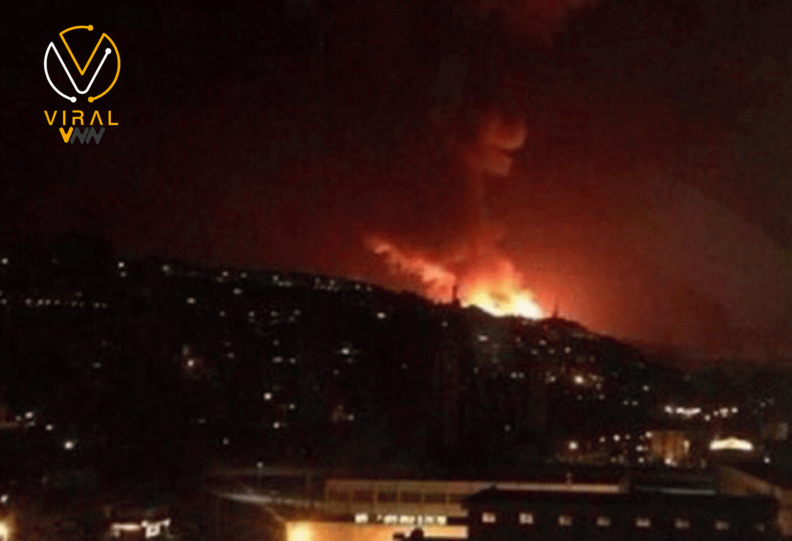 غارات إسرائيلية تستهدف مواقع عسكرية في سوريا