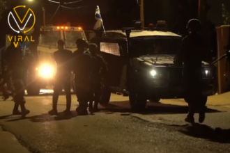 اقتحام قوات الاحتلال لمخيم بلاطة يسفر عن إصابة فتى