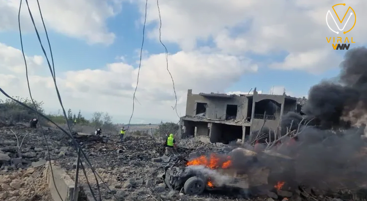 شهداء سوريون في قصف إسرائيلي على جنوبي لبنان