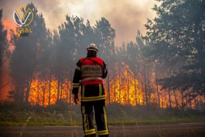 إجلاء عشرات السكان بسبب حرائق ضخمة تضرب بلدة فرنسية