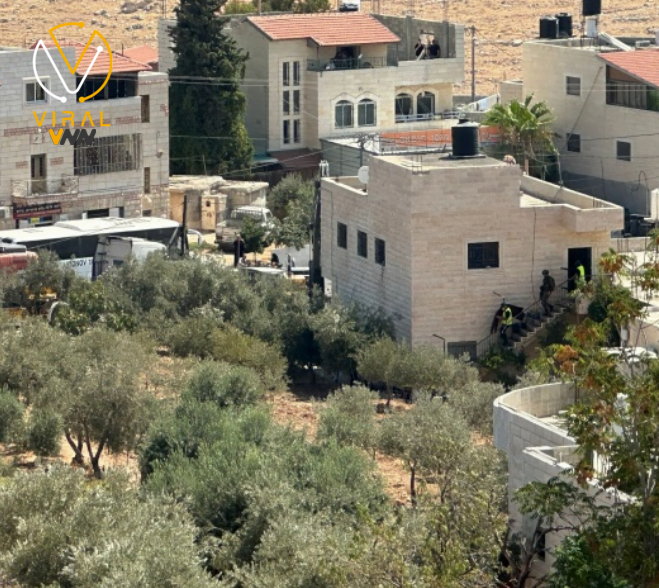 الاحتلال يهدم منزل في تقوع شرق بيت لحم