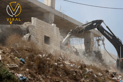 تدمير مبنى بمساحة 3500 متر بواسطة الاحتلال