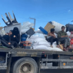 الاحتلال يجبر سكان شرق دير البلح على النزوح