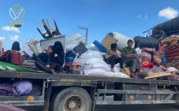 الاحتلال يجبر سكان شرق دير البلح على النزوح