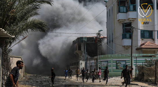 نزوح 100 ألف شخص من دير البلح