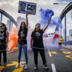 مظاهرات حاشدة تؤدي إلى إغلاق شوارع رئيسية في تل أبيب