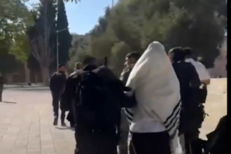 قوات الاحتلال تضبط مستوطنين تسللا إلى الأقصى