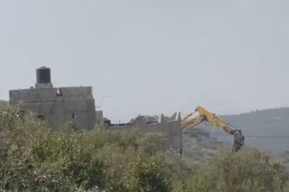 هدم منزل على يد الاحتلال غرب سلفيت