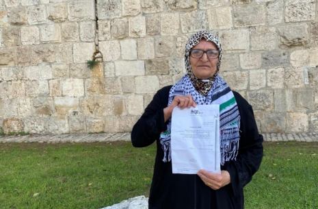 منع حاجة مقدسية من دخول الأقصى