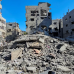 35 شهيد في قصف جوي علي غزة