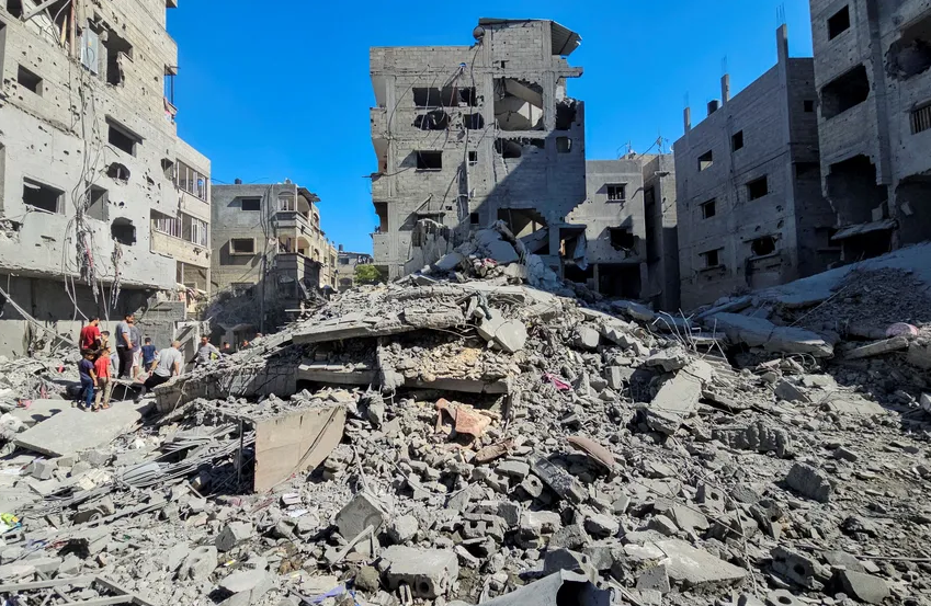 35 شهيد في قصف جوي علي غزة