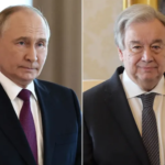 أول لقاء بين بوتين وغوتيريش منذ عامين