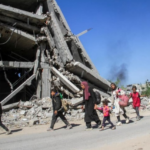 استشهاد 23 شخص منذ الفجر بغارات على غزة