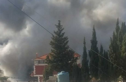 استشهاد امرأة وأبنائها الأربعة إثر قصف إسرائيلي على بلدة لبنانية