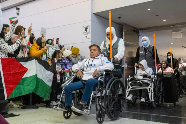 ثمانية أطفال من غزة يتلقون الدعم في الجالية الفلسطينية بشيكاغو